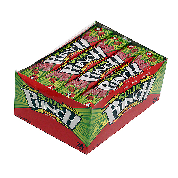 Sour punch strawberry straws 24ct